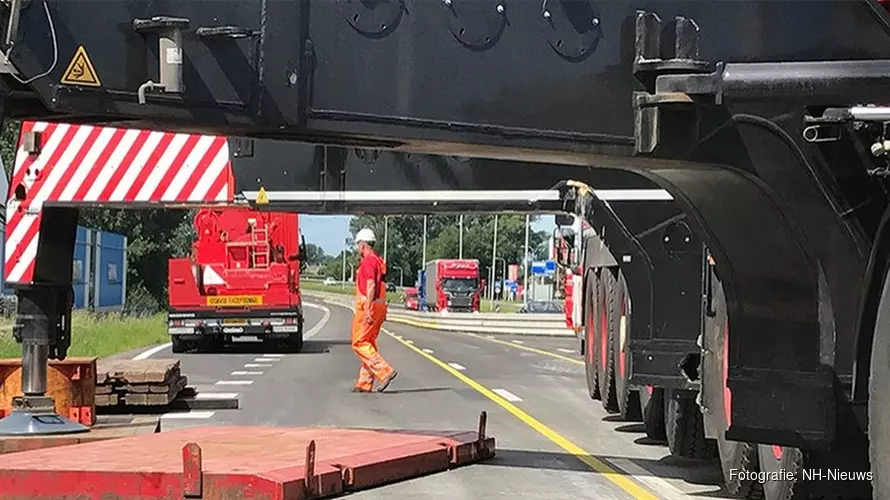 Nieuwe belijning Leeghwaterbrug geeft verkeer meer ruimte tijdens werkzaamheden