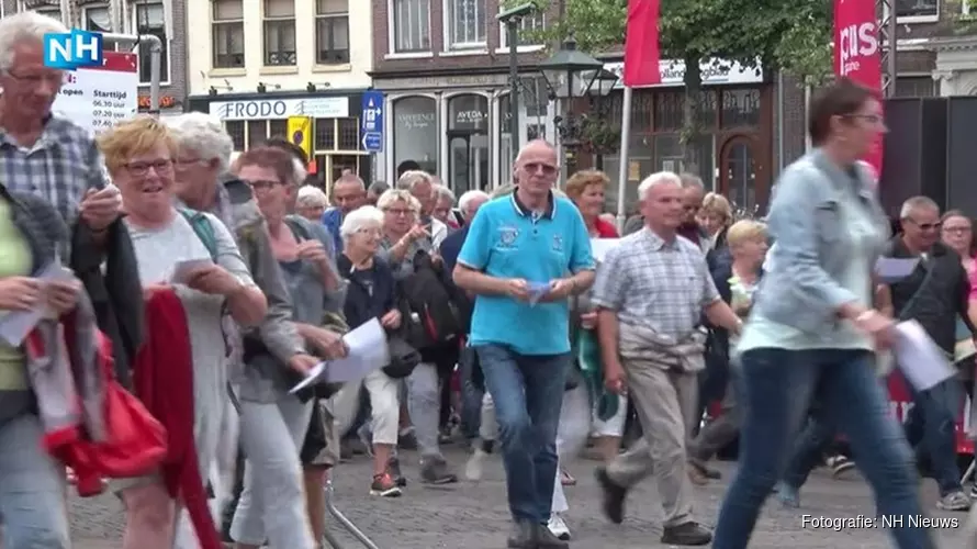 Wandelaars en molens in vreugdestand voor twaalfde editie Plus Wandel4daagse Alkmaar