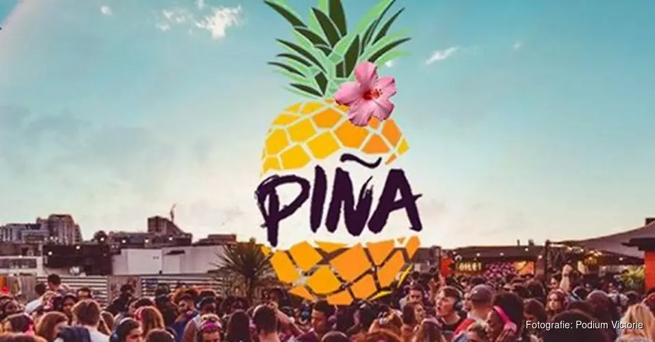 Kaartverkoop Piña Rooftop Party (28 juli) in Podium Victorie gaat hard