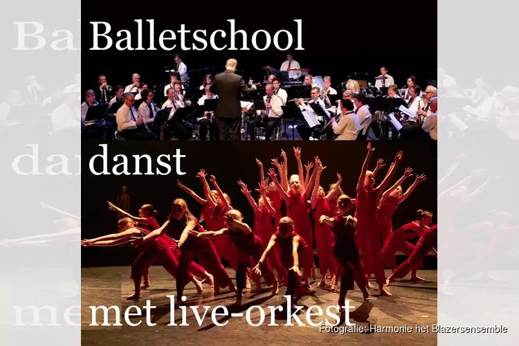 Balletschool danst met live-orkest op 15 september
