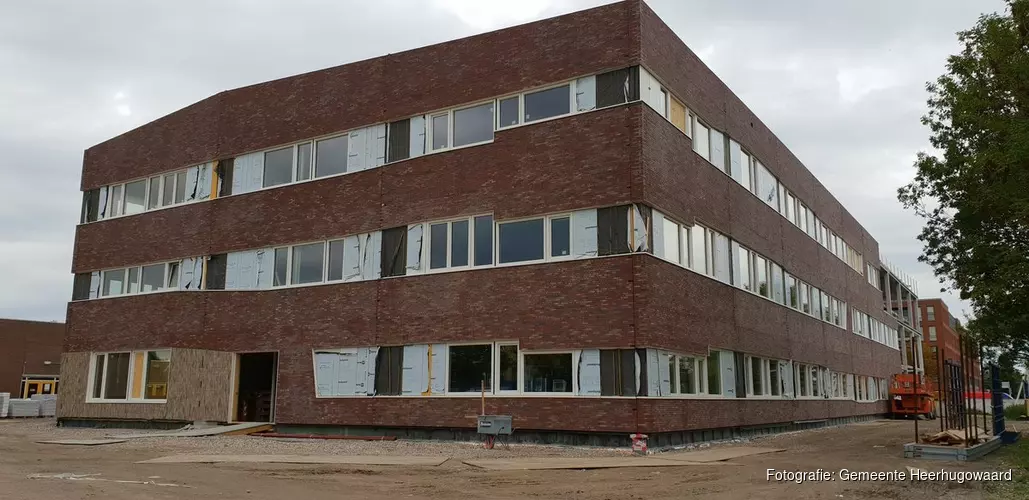 Nieuwbouw Huygens College vordert gestaag