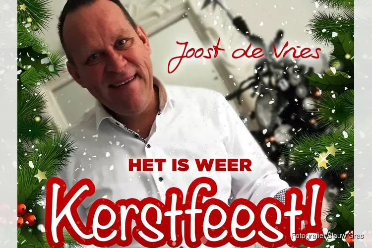 Nieuwe kerstsingle Joost de Vries is uit
