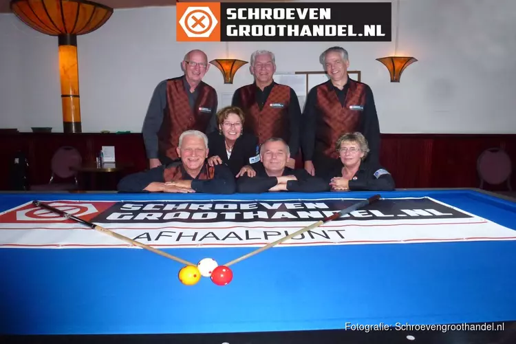 Laatste wedstrijd team Schroevengroothandel.nl geëindigd in remise