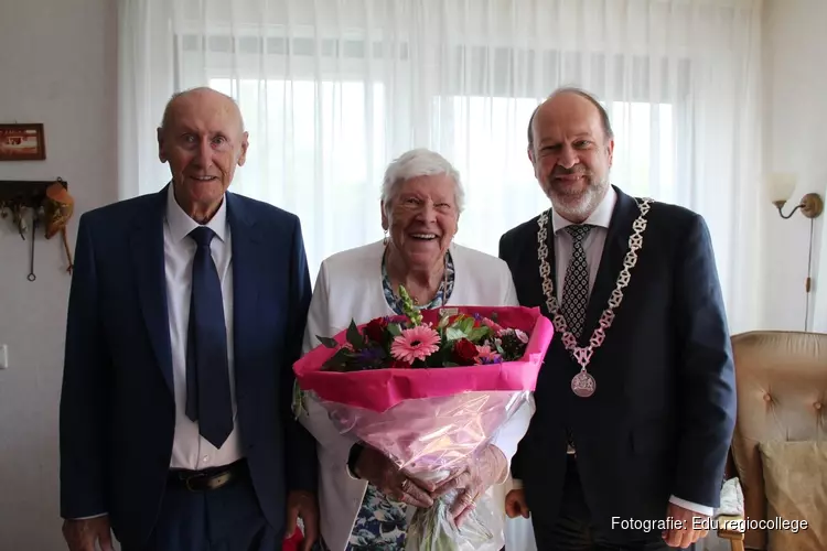 70-jarig  huwelijks jubileum in Heerhugowaard