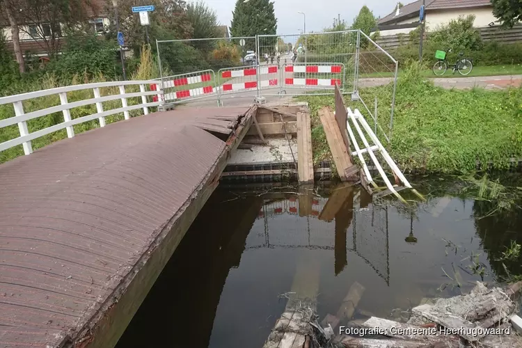 Tijdelijke oplossing brug Oostertocht