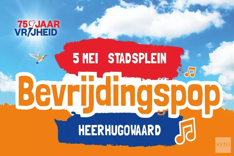 Nederland viert 75 jaar bevrijding: Bevrijdingspop op Stadsplein