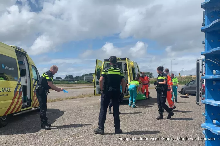 Vrouw zwaargewond bij ongeval Alkmaar