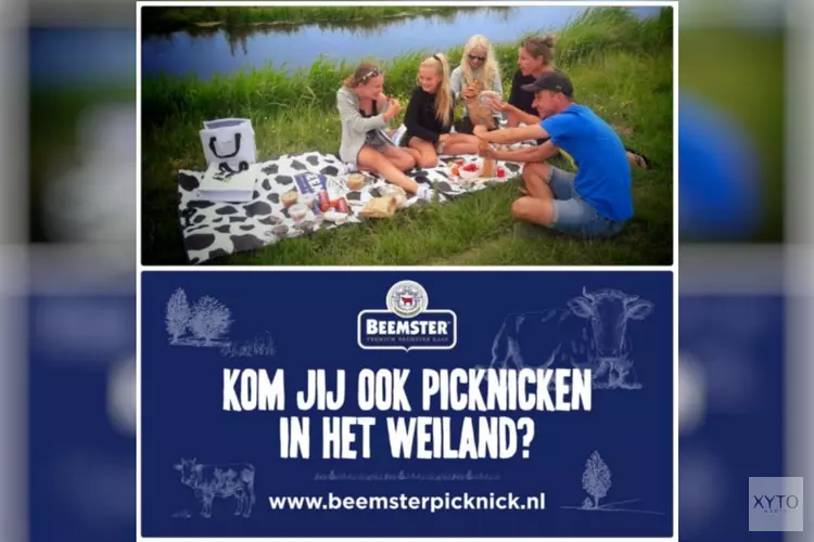 Beemster kaas introduceert picknicken bij de boeren