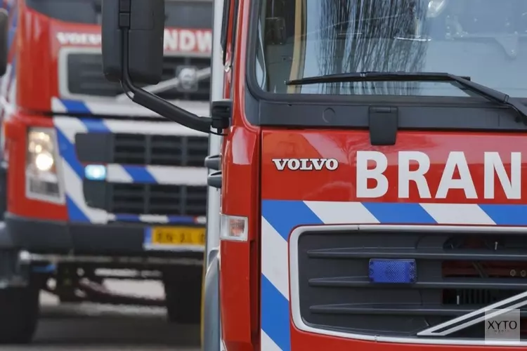 Gewonde bij brand op Populierenlaan