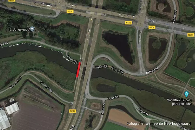 Fietsbrug Huygenvaart bij Oudorp is per direct afgesloten