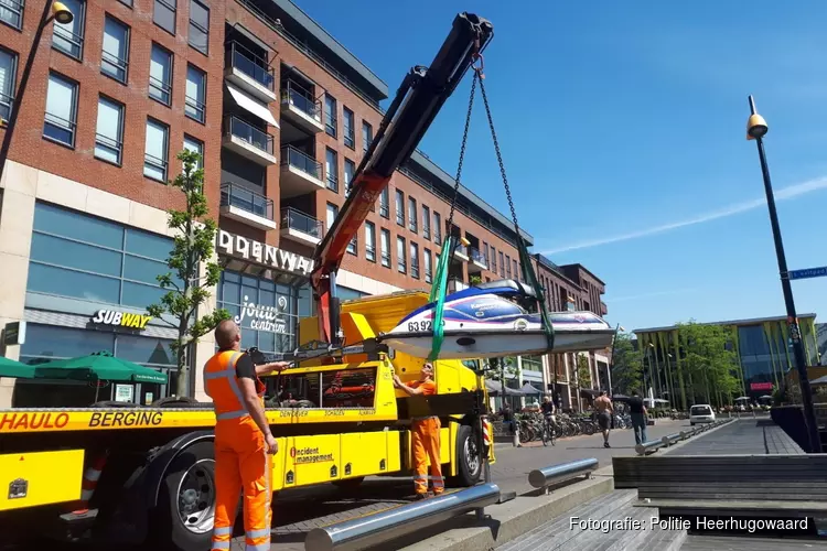 Waterscooter in beslag genomen