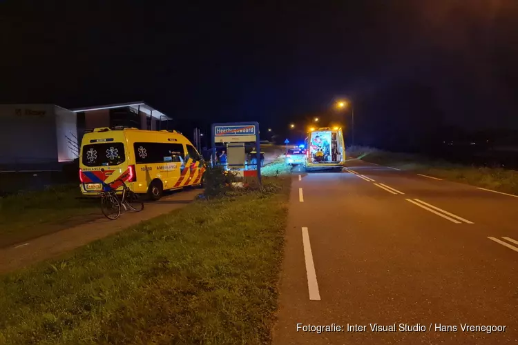 Fietser gewond na inhaalpoging Heerhugowaard