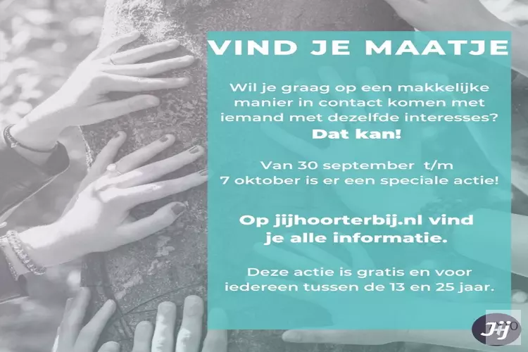 In gemeente Dijk en Waard is tijdens Week tegen Eenzaamheid een leuke actie voor jongeren.