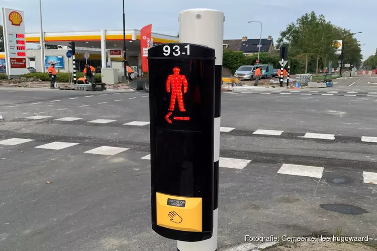 Nieuwe verkeersinstallatie in bedrijf genomen