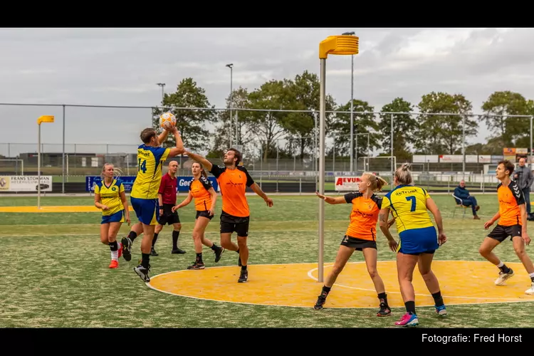 Gewaagd spel van korfballers Apollo 1