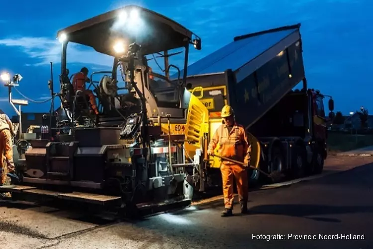 N242 richting Alkmaar vanavond en vannacht afgesloten