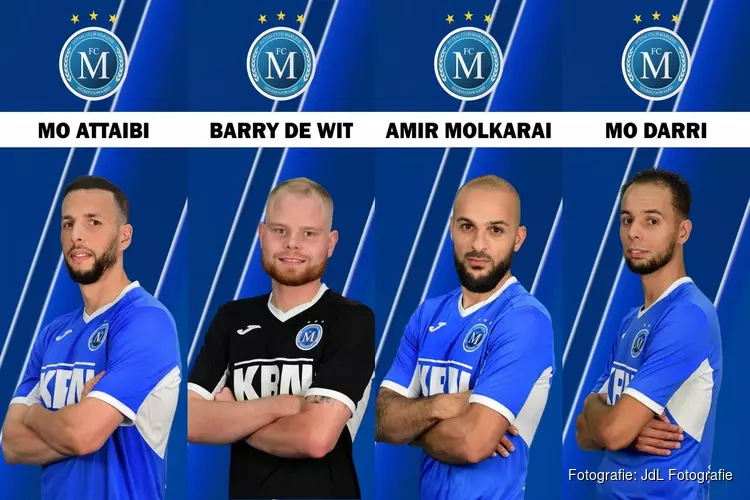 Vier spelers FC Marlène geselecteerd voor EK Futsal