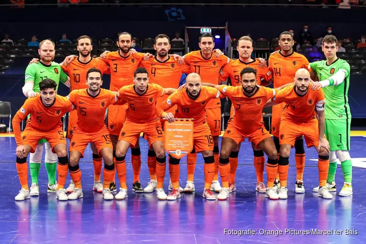 EK Futsal: Oranje geeft voorsprong weg en is uitgeschakeld