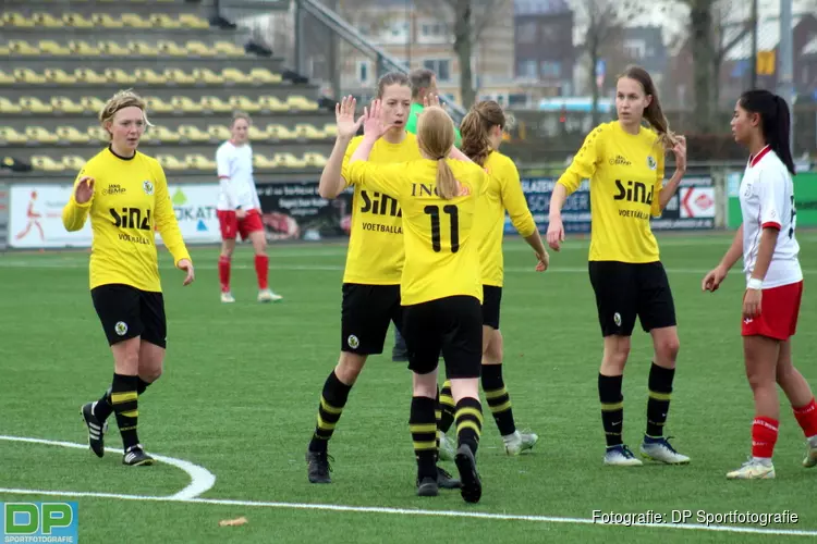 Gedegen en ruime zege voor Reiger Boys vrouwen