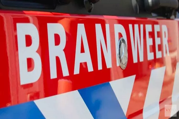 Brand verwoest schuur in Zuid-Scharwoude