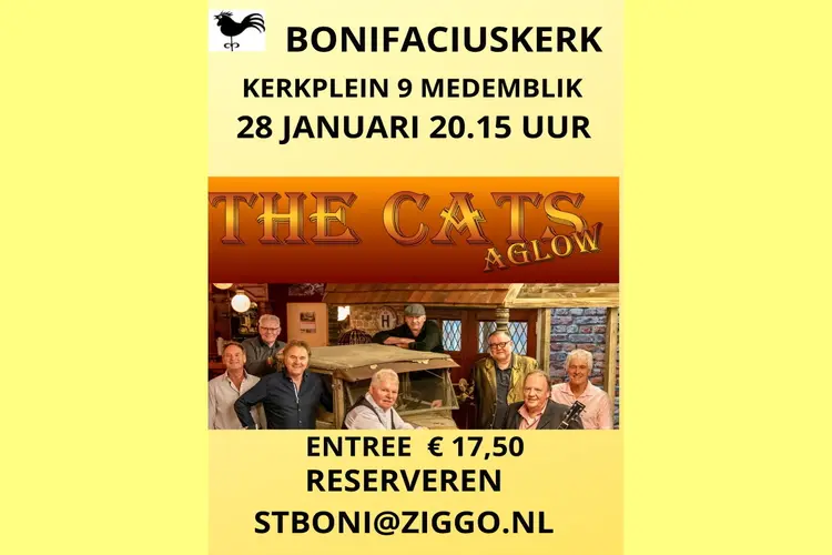 The Cats Aglow in de Bonifaciuskerk