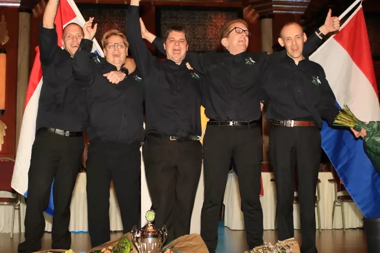 Team De Reiger Nederlands Kampioen Biljarten voor mensen met een beperking