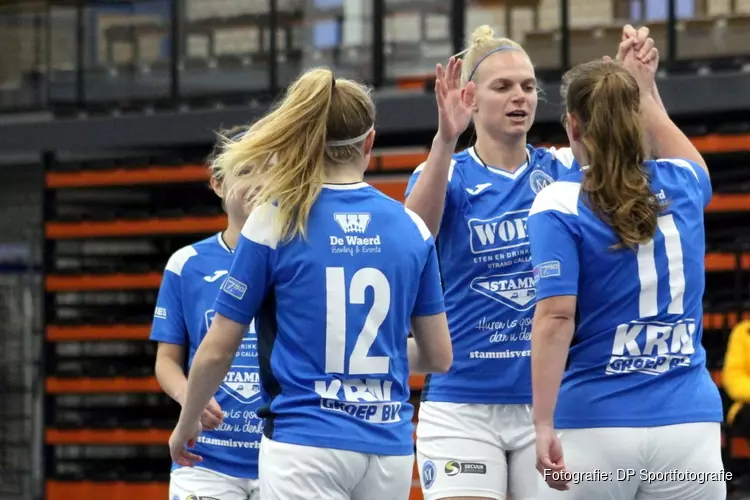 FC Marlène vrouwen koploper na ruime winst in Rotterdam