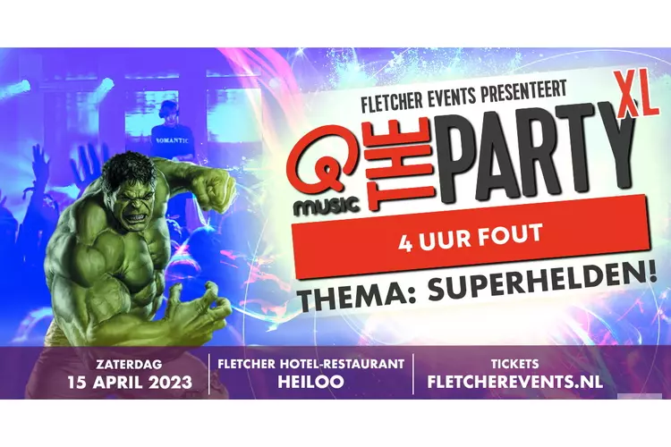 Qmusic The Party XL komt naar Heiloo