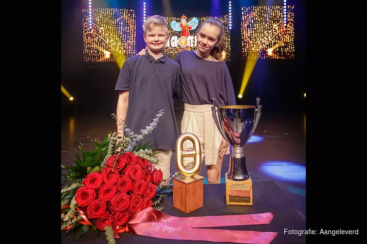 Jayne en Sam winnen Grote Prijs van Trinitas College