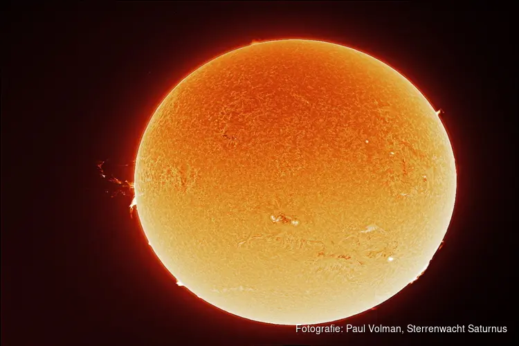 Landelijk zonnekijkdag op 2 juli 2023 bij Sterrenwacht Saturnus.