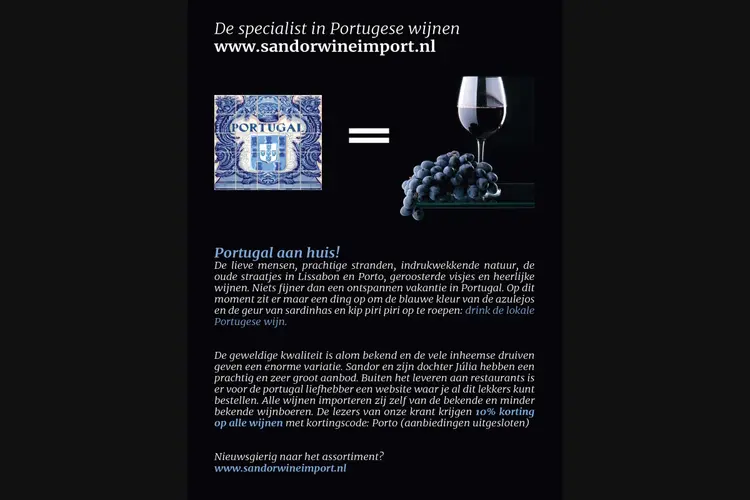 Sandor Wine Import: de specialist in Portugese wijnen
