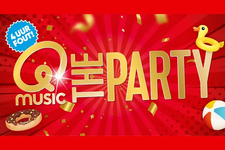 QMusic the Party 4 uur Fout komt naar Heerhugowaard