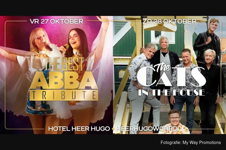 Alle hits van ABBA en The Cats in Heerhugowaard