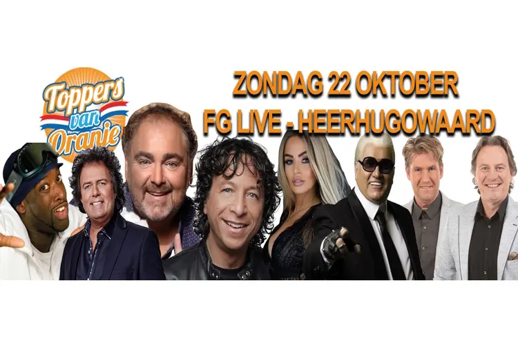 Nederlandstalige Topartiesten laten Strand van Luna bruisen tijdens Toppers van Oranje in FG Live