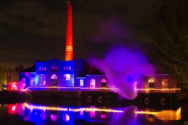 Lichtjesavond in Stoommachinemuseum