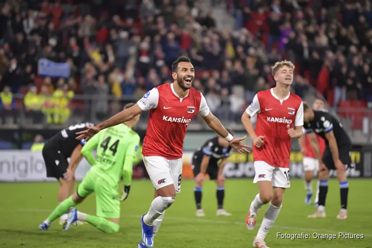 Pavlidis maakt het verschil bij AZ-SC Heerenveen