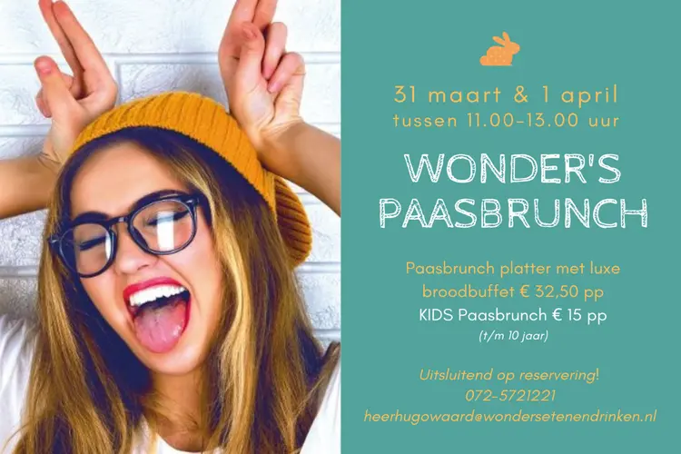 Vier Pasen bij Wonder's