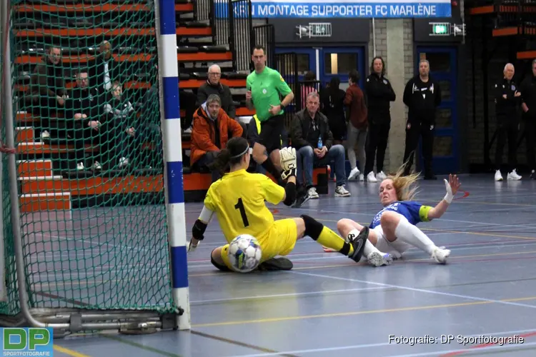 FC Marlène Vrouwen denderen door met ruime zege op Futsal Rotterdam