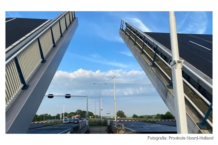 Werkzaamheden brugdek Leeghwaterbrug (N242) Alkmaar