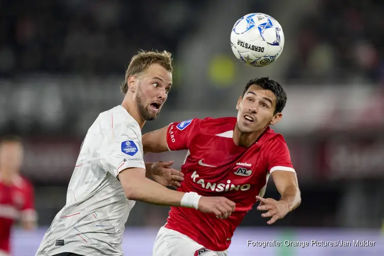 AZ raakt ongeslagen status kwijt tegen FC Utrecht