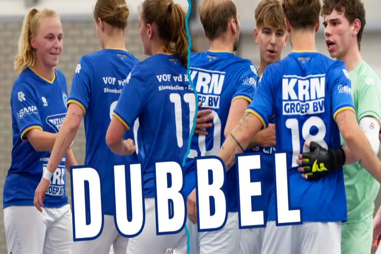 Dubbel Futsal-spektakel op 8 november: Eerste "Dubbel" van het seizoen bij FC Marlène!