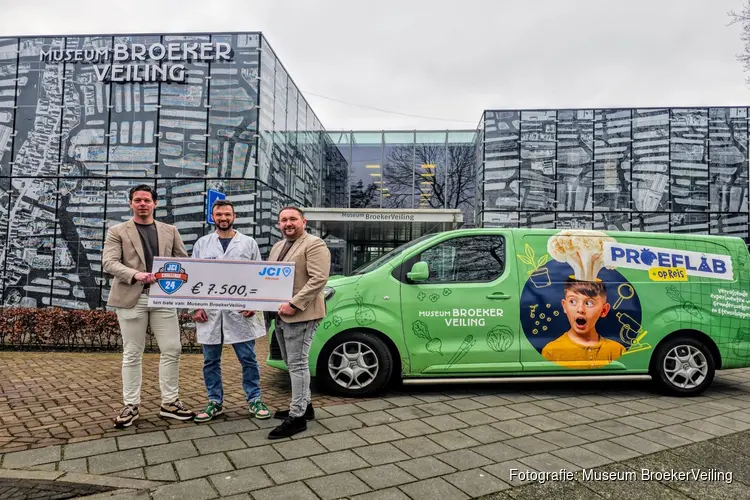 Museum BroekerVeiling ontvangt €7.500 van JCI Challenge 2024 voor PROEFLAB-project