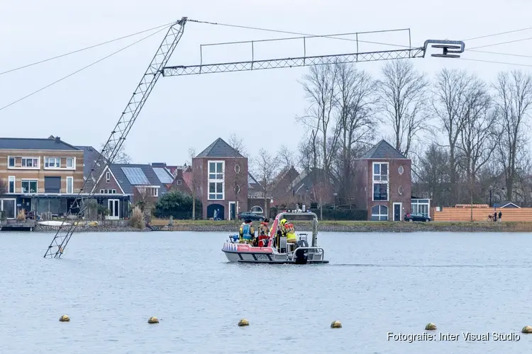 Grote zoekactie bij Strand van Luna in Heerhugowaard