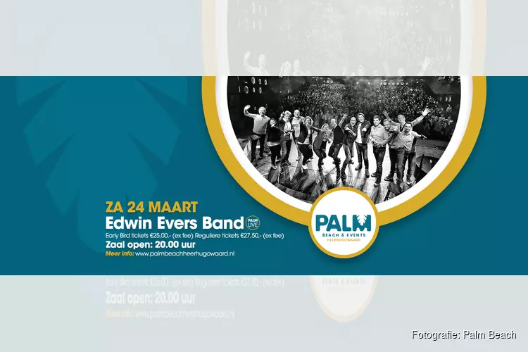 Edwin Evers Band naar Palm Beach Heerhugowaard!