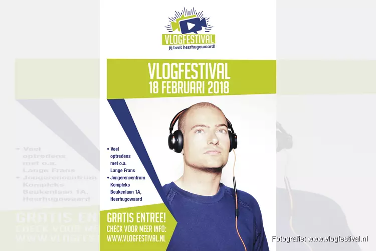 Finale Vlogfestival wordt feestje met inhoud voor jongeren in Heerhugowaard